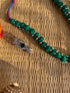 Oxidised Green Krishan Bansuri Necklace